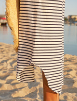 HARPER Navy French Stripe, Heritage Jersey