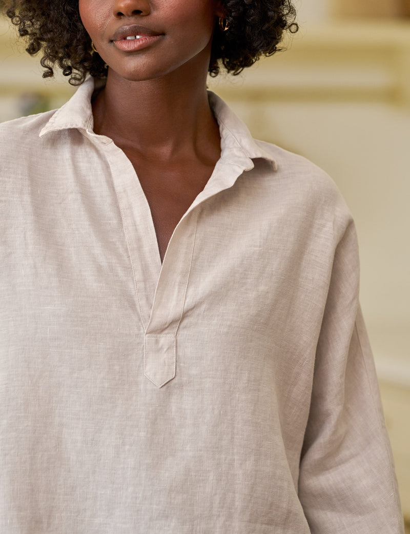 GABI Sand, Washed Linen