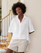 ROSIE White, Italian Classic Linen