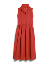 DAPHNE Summer Red, Washed Linen