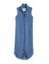 RORY SLEEVELESS Vintage Stonewashed Indigo, Famous Denim