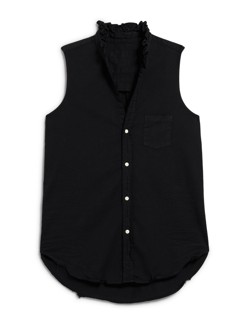 FIONA RUFFLE Black, Famous Denim