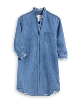 MARY RUFFLE Vintage Stonewashed Indigo, Famous Denim