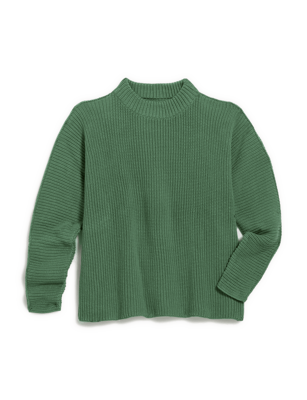 MONTECITO SWEATER Eucalyptus, Pure Italian Cotton