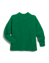 MONTECITO SWEATER Kelly Green, Pure Italian Cotton