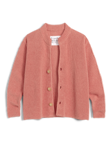 MONTECITO CARDIGAN Apricot, Pure Italian Cotton