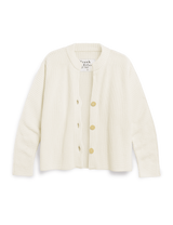 MONTECITO CARDIGAN Ivory, Pure Italian Cotton