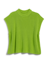 MONTECITO VEST Chartreuse, Pure Italian Cotton